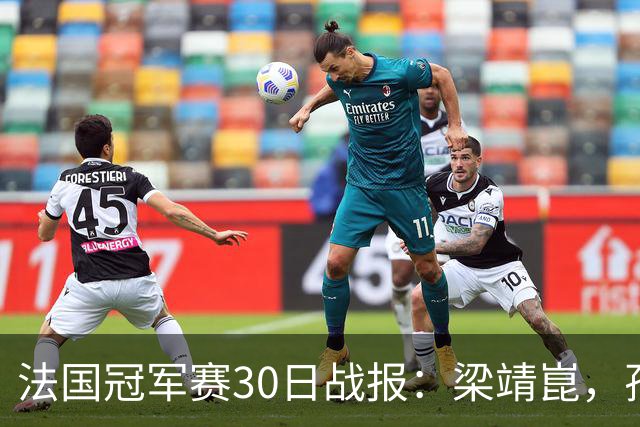 法国冠军赛30日战报：梁靖崑，孙颖莎5局，王曼昱爆冷，林诗栋28连胜